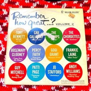 “Remember how great…?” volume 2 LP vinyl record